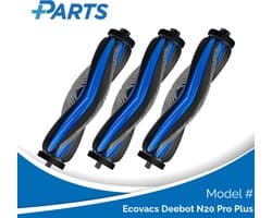 Ecovacs Deebot N20 Pro Plus Borstels (3 Stuks, Plus.Parts® alternatief voor DMB010030)