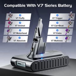 Stofzuigeraccu - Compatibel met Dyson V7 SV11 - 21,6V Li-ion — thumbnail 2