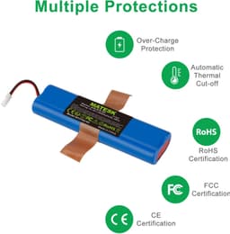 Stofzuigeraccu - Li-Ion - 14,4 V - 3500 mAh — thumbnail 3