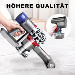 Geschikt voor Dyson V7/V8/V10/V11/V15 - Mini-turbine-mondstuk - Stofzuiger Accessoire - Quick Release borstelrol Geschikt voor matras - bank - autostoel - vermindert stof en allergenen — thumbnail 2