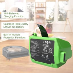 14.4V 3300mAh Vervangingsbatterij voor iRobot Roomba — thumbnail 5