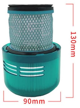 Dailygoods- HEPA Filters 2-Pack - Compatibel met V15/V11/SV14 - Wasbaar Filter - Vervangende Onderdelen - Verbeterde Stofzuigerprestaties - Handwasbaar - Stofzuigerfilters — thumbnail 3