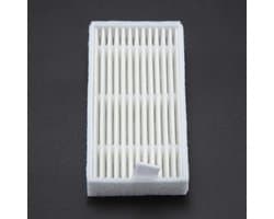 Dailygoods- HEPA Filter Vervangingen - 10 Stuks - Dubbellaagse Filtratie - Glasvezel Filters - Compatibel met V1/V5 Robotstofzuiger - Afmetingen 4,2x8,2x1,5 cm - Stofzuigerfilter