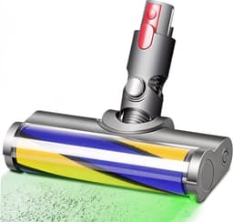 Elektrisch aangedreven laser zuigmond geschikt voor Dyson V8 V10 V11 V15 - Turbo borstel soft roller — thumbnail 1