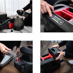 SVN® Tapijtreiniger machine - Tapijtreiniger - Tapijtreiniger apparaat - Zwart/Rood - ‎52cm x 28cm x 29cm — thumbnail 3