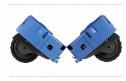 9 Nieuwe Linker en Rechter Wielen Geschikt voor IROBOT Roomba 5/6/7/8/9 Series Universele Sweeper Accessoires — thumbnail 2