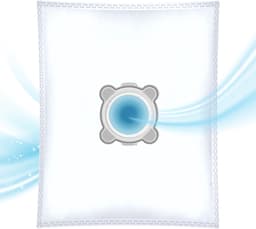 Sillar 12x stofzuigerzakken, synthetisch, anti-allergeen, 3 filterlagen - vervanging voor WB3051 WB305140 WB406120 - geschikt voor stofzuigers Rowenta Silence Force Extreme Intenso, Tefal X-Trem Power — thumbnail 2