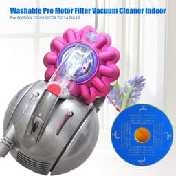 Zachte Spons Wasbare Pre Motor Filter Vervanging voor Stofzuiger - Lichtgewicht, Plastic, DC05, DC08, DC14, DC15 — thumbnail 4
