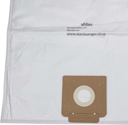 vhbw 50 stuks stofzakken, compatibel met Kärcher T17/1, T12/1, T15/1 stofzuigers – 40 cm x 24 cm, wit — thumbnail 5