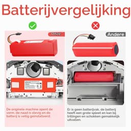 Stofzuigeraccu - 14,4 V - 6900 mAh - Li-ion — thumbnail 4