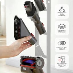 Stofzuigerstandaard - Met wielen - Geschikt voor Dyson — thumbnail 4