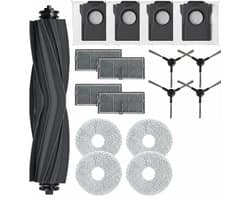 17-delige accessoire set voor stofzuigers - geschikt voor Dreame L40 Ultra AE/D20 Ultra / RLD31SE / Mova E40 Ultra: hoofdborstel - filter - dweil . Accessoires geschikt voor Dreame L10s Ultra Gen 2-stofzuiger