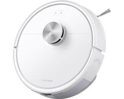 Roborock Q7 M5–Robotstofzuiger met dweilfunctie–10000 Pa sterke zuigkracht–Dubbel antiklitsysteem– 150 min gebruiksduur– LiDAR-navigatie–Stofzuigerrobot voor tapijt– Dierenharen–Wit–Q5 PRO Upgrade