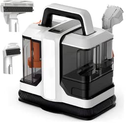 Norvia - Tapijtreiniger - 750W - 15KPa Zuigkracht - Draagbare Vlekkenreiniger - Voor Tapijt, Bank, Auto - Huisdieren - Compact — thumbnail 1