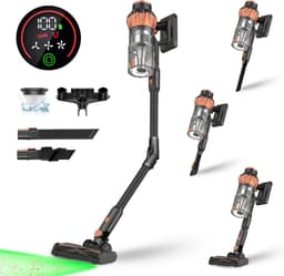 MYBOT S10 VisionPro - Steelstofzuiger - 430W - 34Kpa - 3 Zuigniveaus - Vacuum Cleaner - Steelstofzuiger Draadloos - Zonder Zak - Op Accu — thumbnail 1