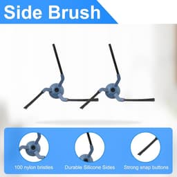 Cosensi - Accessoireset voor robotstofzuiger: hoofdborstel, HEPA-filters, reinigingsdoeken, stofzakken, zijborstels, reinigingsborstel — thumbnail 3