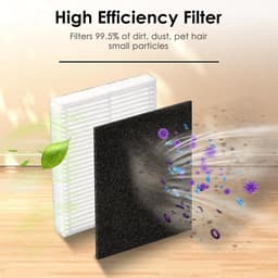 Accessoireset - 14 Stuks - Geschikt voor Eufy L50 L60 L50 SES L60 SES Robotstofzuiger - 1 Hoofdborstels, 4 Zijborstels, 2 Filters, 6 stofzakken, 1 Reinigingsborstel - Reserveonderdelen — thumbnail 5