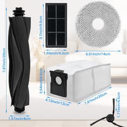 Geschik voor Dreame X40 Ultra Complete/X40 Pro Robotstofzuiger Accessoiresset — thumbnail 3