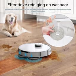 Accessoires voor stofzuigers - Geschikt voor T30 Ecovacs DEEBOT T30 PRO OMNI / T30 OMNI Vervangende accessoires voor robotstofzuigers - 1 hoofdborstel, 4 filters, 4 zijborstels, 4 dweilen, 4 antibacteriële stofzakken — thumbnail 5