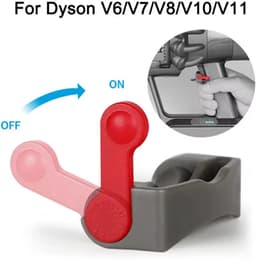 TLVX Schakelaar Vergrendeling Geschikt voor Dyson V6 / V7 / V8 / V10 / V11 / V15 Trigger knop locker – Power Button Lock – Stofzuiger Aan/Uit Schakelaar Knop – Switch Button - Blokkeer de knop en bevrijd uw vinger – Zet knop stofzuiger vast — thumbnail 1