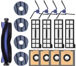 PolkaHome® 17-delige Accessoires Set voor Eufy X10 Pro Omni – Filters, Borstels & Stofzakken – onderdelen — thumbnail 1