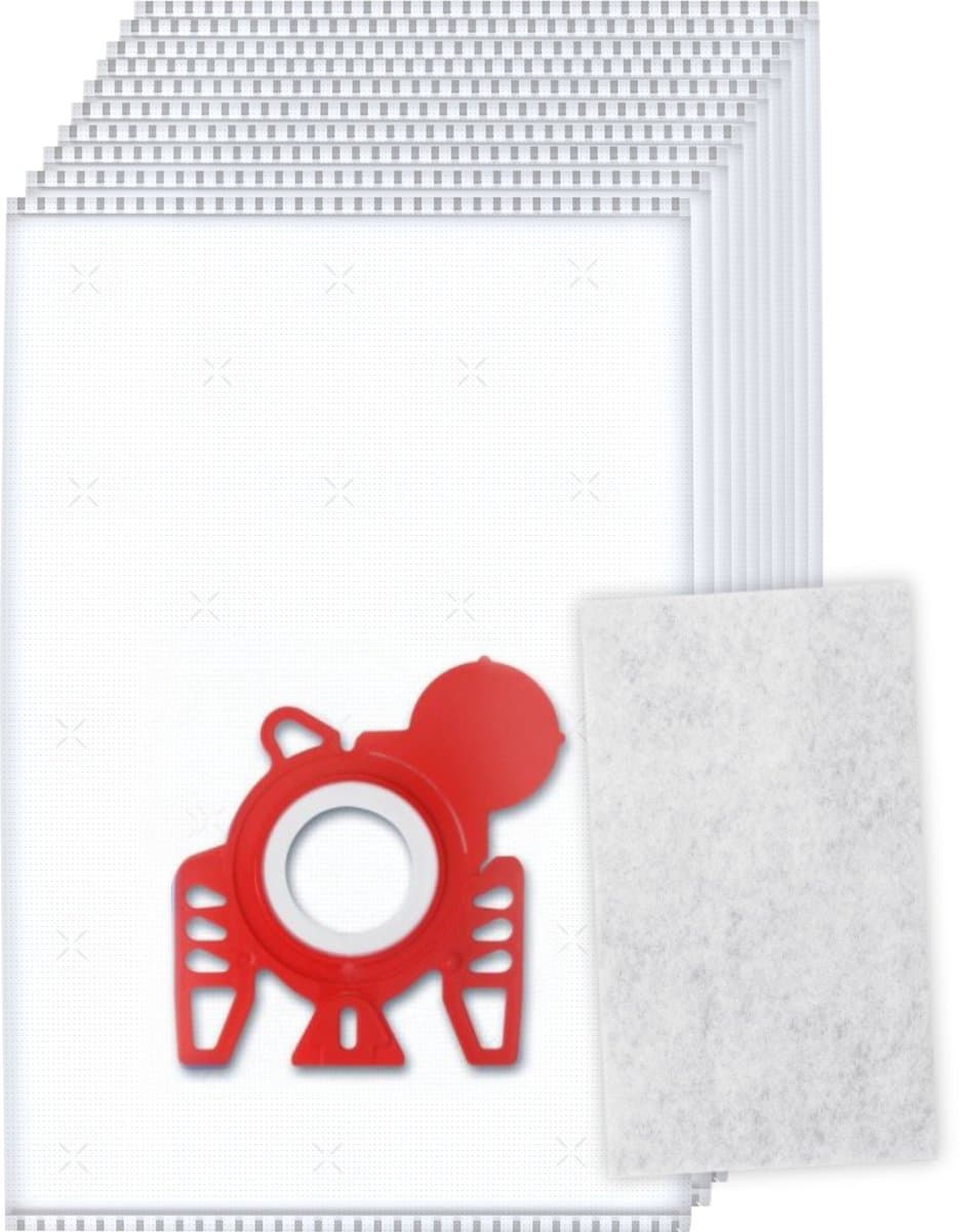 10x Dparts stofzuigerzakken geschikt voor Miele FJM - met motorfilter - HyClean 3D Efficiency - Complete C1 - Compact C1 C2 - S6000 - S4000 - S700 - S500 - S300i - S290 - S241 - MI30 — afbeelding 1