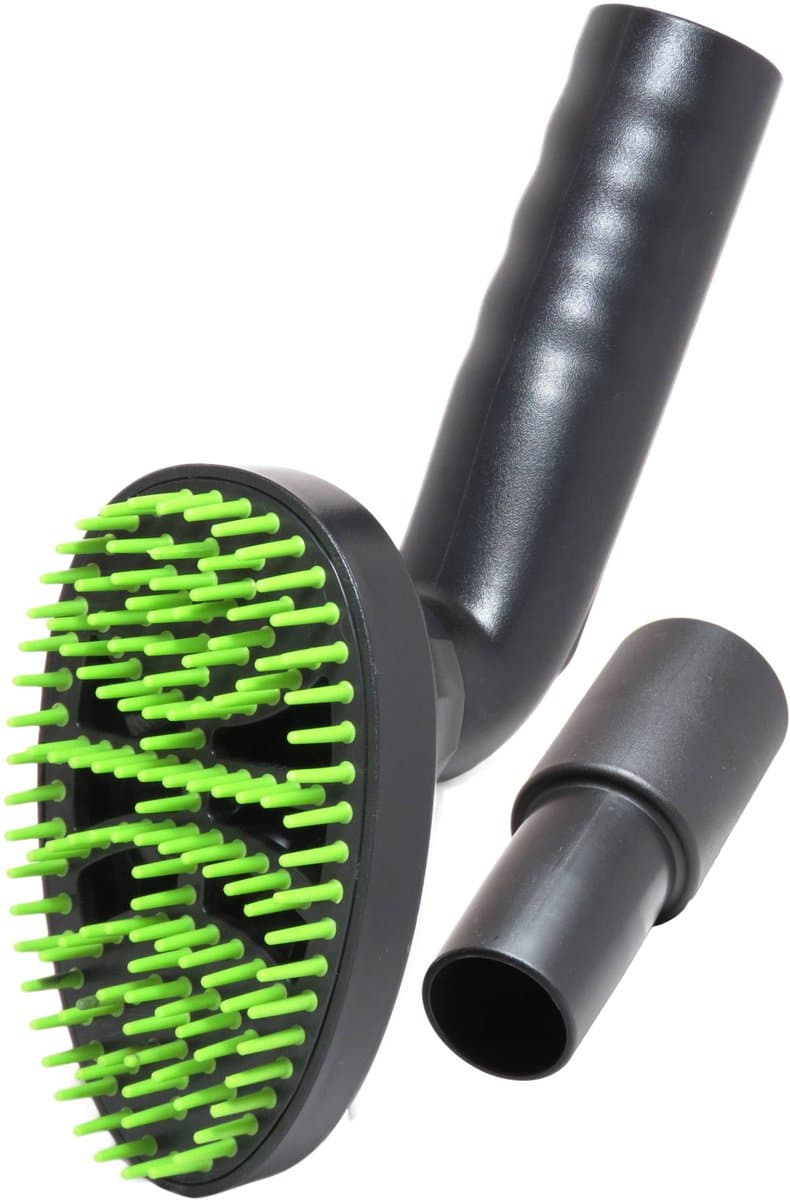 Dparts universeel hondenborstel stofzuiger - 32mm + 35mm - hondenkam van rubber - diervriendelijk hondenhaar en kattenhaar opzetstuk, hulpstuk, accessoire, stofzuigerborstel, stofzuigermondstuk, mondstuk, borstel voor hondenharen - dierenhaarborstel — afbeelding 1