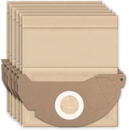 10x Dparts stofzuigerzakken geschikt voor Karcher WD2 en MV2 series - nr. 6.904-322.0 — thumbnail 1