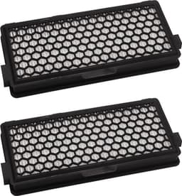 Actief HEPA Filter Geschikt voor Miele Classic Compact C1, Complete C2 & C3 - Vervangbare Stofzuiger Onderdelen - Zwart — thumbnail 1