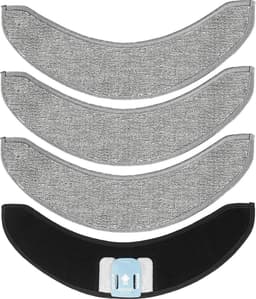 Wasbaar Dweilen Doek Mop Pad Vervanging geschikt voor iRobot Roomba Combo J7+/J7/Roomba j9+ Robot Stofzuiger (4 stuks) — thumbnail 1