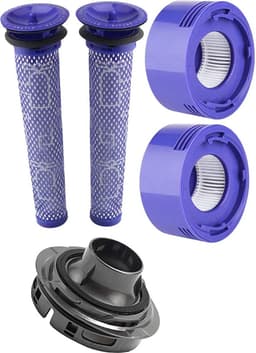 XL Set HEPA Pre- & Post Filter geschikt voor Dyson V7, V8 - inclusief Cover cap voor Dyson V7/V8 - Promessa-Solutions. — thumbnail 1