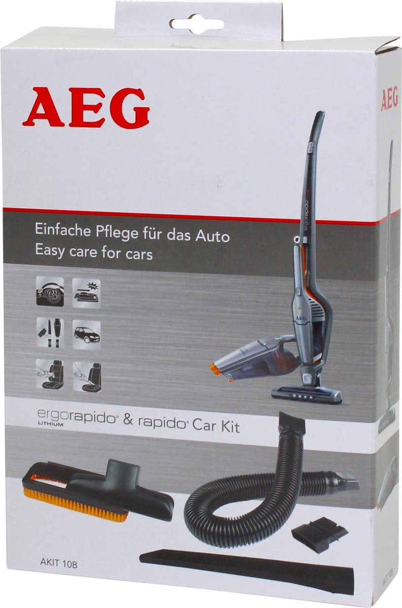 AEG stofzuigerset voor de auto, bestaand uit 5 mondstukken - AKIT10B Car Kit: Rapido & CX7 — afbeelding 1