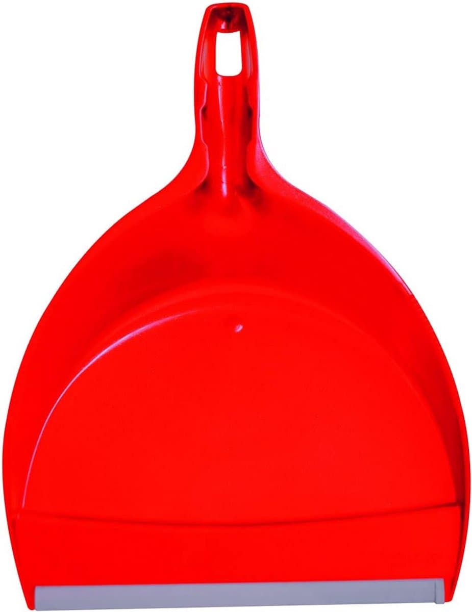 Stoffer - Vuilblik - Snel Opruimen - Rubberen Lip - 32 cm Breed - Multikleur — afbeelding 1
