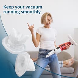 Vervangingsfilters voor de handmatige stofzuigers van de Geschikt voor Black and Decker Dustbuster HNVCF10，HNVC115, HNVC215 en HNVC220 series, set van 4. — thumbnail 4