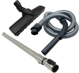 Fixem stofzuiger accessoire set geschikt voor Miele C3 S8 Guard M1 L1 S8000 - parketmond harde vloer mond telescoopbuis stofzuigerslang handgreep pvc parket laminaat — thumbnail 1