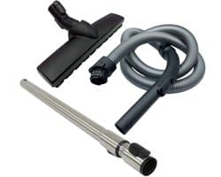 Fixem stofzuiger accessoire set geschikt voor Miele C3 S8 Guard M1 L1 S8000 - parketmond harde vloer mond telescoopbuis stofzuigerslang handgreep pvc parket laminaat