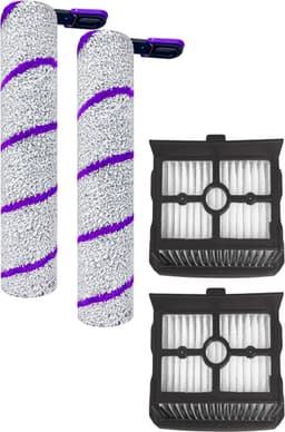 Replacements Borstel- en HEPA Filterset (2+2 stuks) Geschikt voor Rowenta X-Clean 10 (ZR336A01) – Hoge Kwaliteit & Perfecte Pasvorm — thumbnail 1