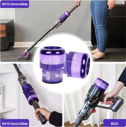 2 stuks filters voor Dyson SV19 Omni-Glide stofzuiger - vervangingsfilter- huishoudelijk schoonmaakaccessoire — thumbnail 4