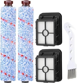 5-delige Accessoireset geschikt voor Bissell Crosswave - 2x Borstelrol - 2x HEPA Filter - 1x Krabber - Reserveonderdelen voor Pet Pro & Cordless - Multi-Surface — thumbnail 1