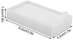 Dailygoods- HEPA Filter Vervangingen - 10 Stuks - Dubbellaagse Filtratie - Glasvezel Filters - Compatibel met V1/V5 Robotstofzuiger - Afmetingen 4,2x8,2x1,5 cm - Stofzuigerfilter — thumbnail 5