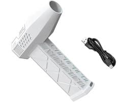 Mini Turbo Ventilator - Krachtige Bladblazer - Stof Verwijderen - 130000 RPM Snelheid - 15 x 12 x 3 cm
