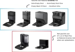 6x Dparts stofzuigerzakken geschikt voor Roborock Q series en Qrevo modellen - Q5+ Q7+ Q8+ - S7 MaxV Ultra - S7 Max Ultra - S7 Pro Ultra - S8+ - S8 Pro Ultra - Max en Pro Ultra — thumbnail 2