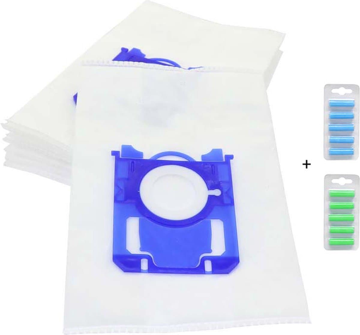Propex Parts Stofzuigerzakken - Geschikt voor AEG Electrolux S-Bag 3-D - 10 stuks + 10 geurstaafjes — afbeelding 1
