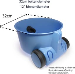 Henry stofzuiger onderbak - Voor Hetty en Henry Next 200 series - Numatic stofzuiger onderdelen - Paars (Lavendel) — thumbnail 2