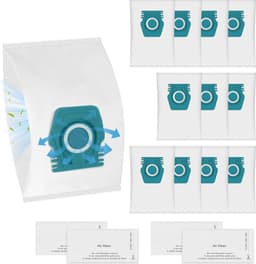 16-delige Stofzuigerzakken Vervanging geschikt voor Miele TU Guard L1/Guard S1/Guard M1 Series Stofzuiger Accessoire - Stofzuigerzakken - Stofzakken - met 4 uitlaatfilters — thumbnail 1