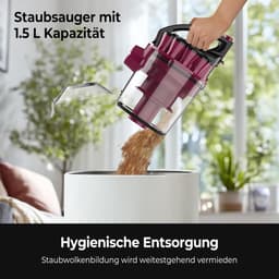 Zakloze Cycloon Stofzuiger - 3200W Hoge Zuigkracht - 1,5L Stofreservoir - incl. Extra Mondstukken - 99.9% Stofopname - voor Harde Vloeren en Tapijt — thumbnail 5