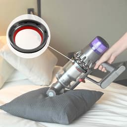 Vaste afdichtingsring voor de stofbak - Siliconen afdichtingsring voor de bodem van de stofbak - Geschikt voor Dyson V11 V15 SV14 SV15 SV22 stofzuigers - Vervangingsonderdeel + T8-schroevendraaier — thumbnail 2
