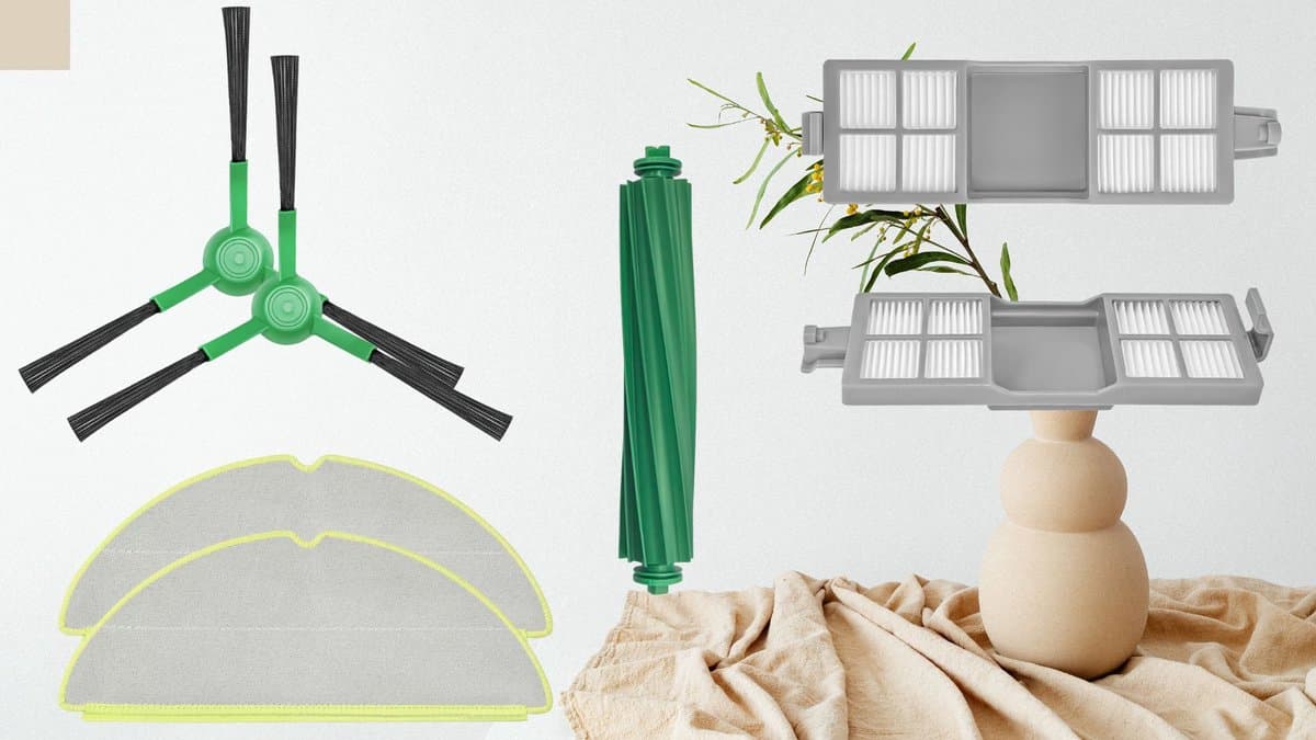 Replacements®Onderdelen set geschikt voor - Irobot Combo 205 - 7 Delig — afbeelding 1