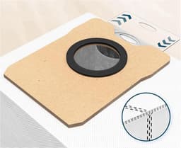 Stofzakken - geschikt voor Eufy Omni C20 en C10 robotstofzuigers - grote capaciteit - 12 zakken - afmetingen 18,5*16,5*12 cm — thumbnail 5