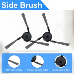 Accessoires Set Geschikt voor Dreame X50 Ultra / L50 Pro / L40s Pro Ultra - 18-Delige Onderhoudskit - Inclusief Hoofdborstel, Zijborstels, Filters, Stofzakken & Dweildoeken — thumbnail 3